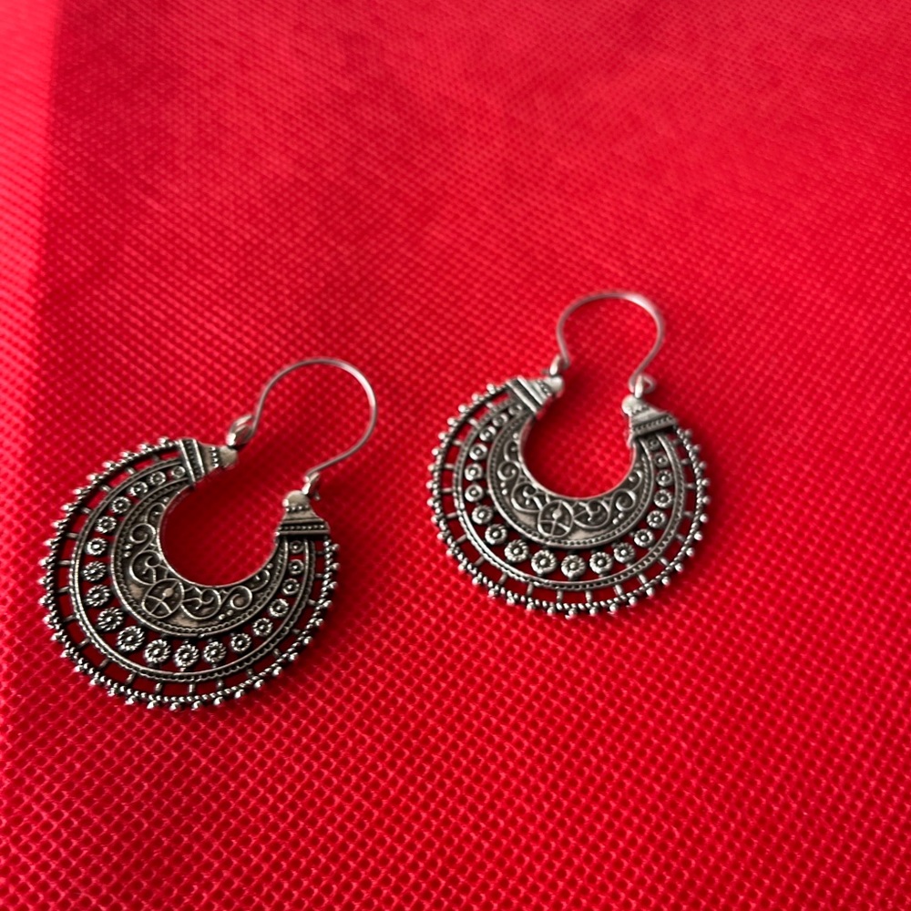 Ethnic Drop Earring Vintage Women Bohemia Dangle Earrings - Picture 1 of 4